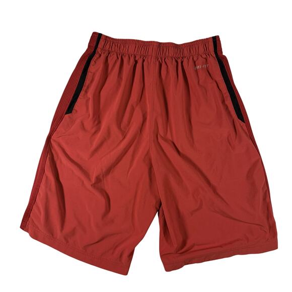 Nike Dri-FIT Red Athletic Shorts Men’s Small 11” Inseam Training Gym Running - Picture 3 of 8